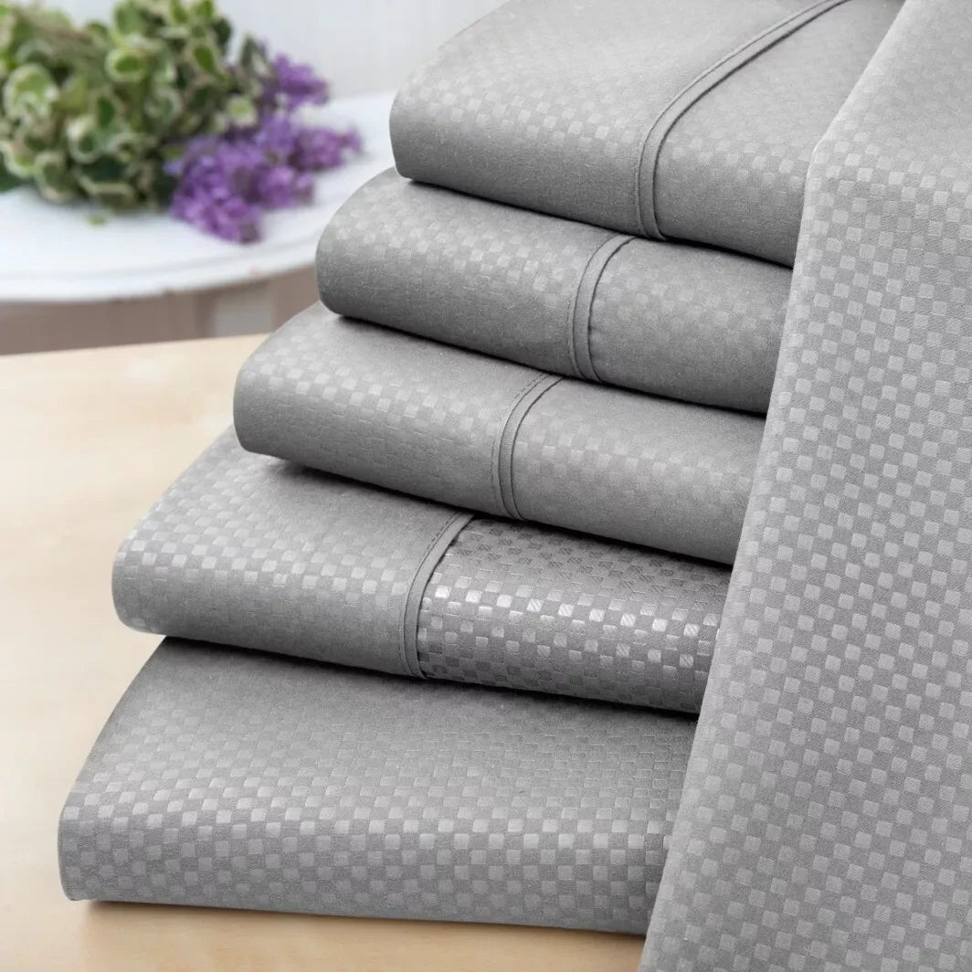 Rynx | 6-piece set: US Army printed check bedding set