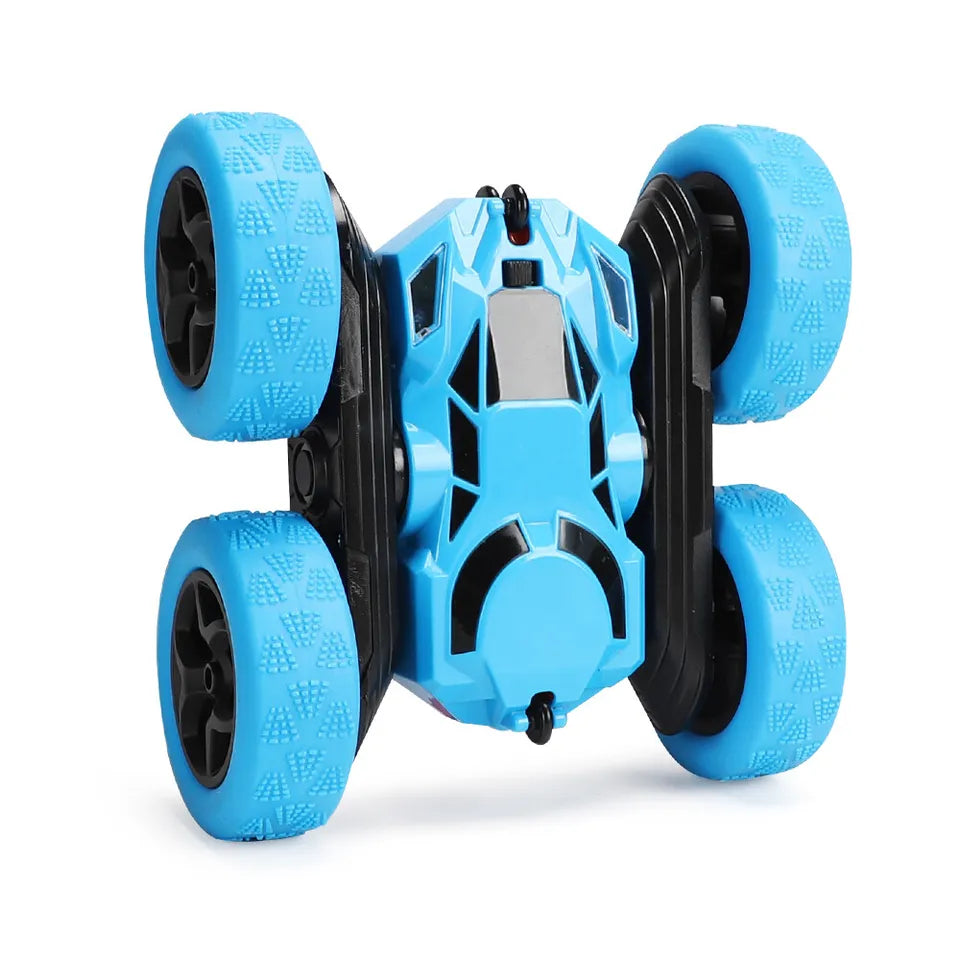 Rynx | 360 Degree Rotating Stunt Double-Sided Kids Role Play Toy Car - Yellow