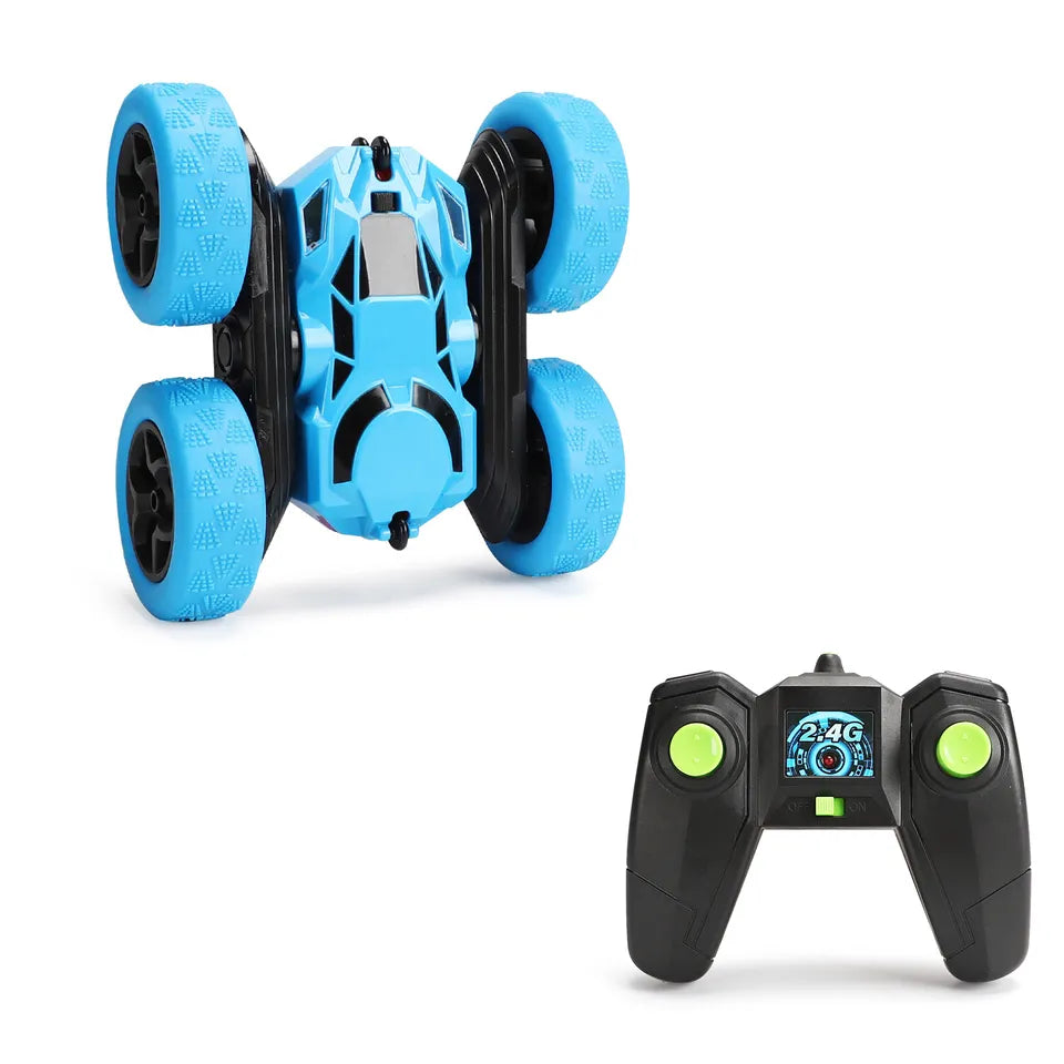 Rynx | 360 Degree Rotating Stunt Double-Sided Kids Role Play Toy Car - Yellow