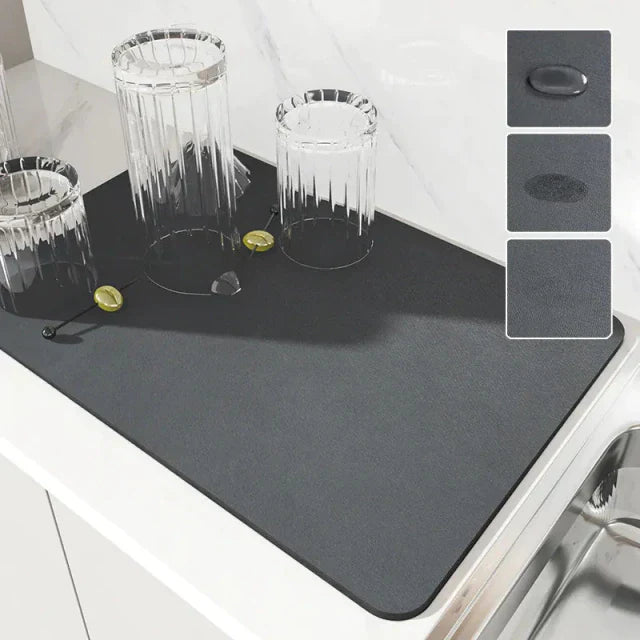 Rynx | Super Absorbent Kitchen Mat - Large - Quick-Drying - Ideal For Drainage