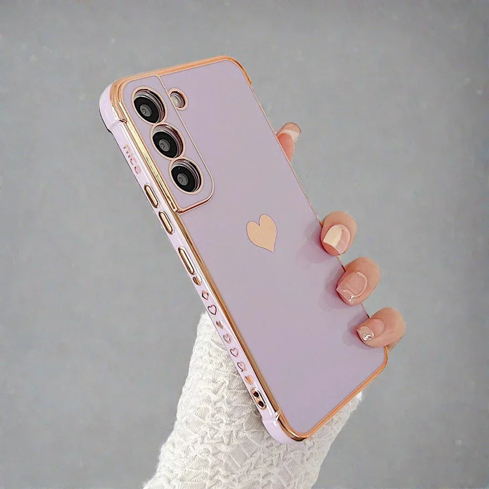 Rynx | Samsung phone cases | Luxurious, shock-resistant, plated square case