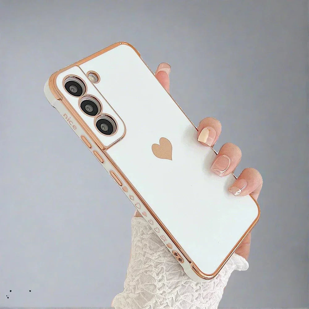 Rynx | Samsung phone cases | Luxurious, shock-resistant, plated square case