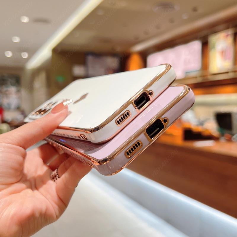 Rynx | Samsung phone cases | Luxurious, shock-resistant, plated square case