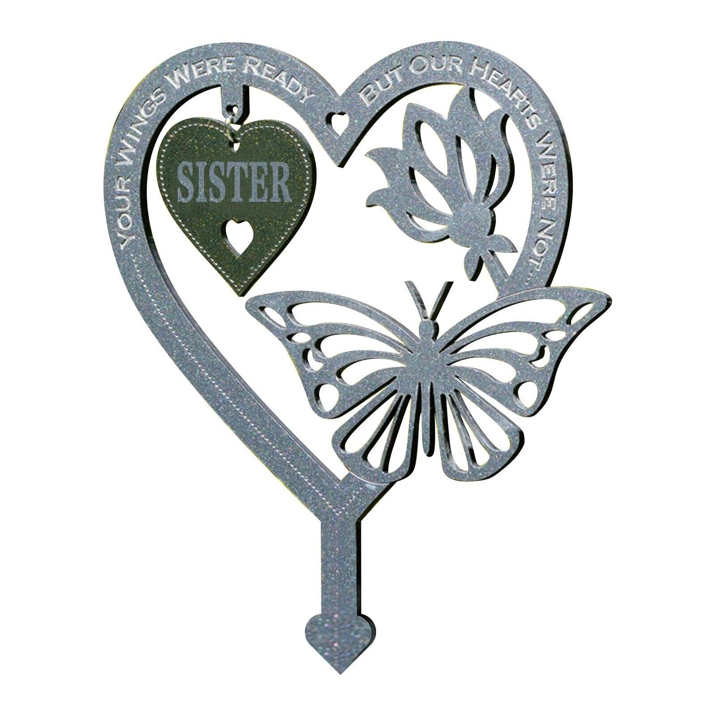 Rynx | Memorial Gift Butterfly Ornament - Garden Memorial Plaque