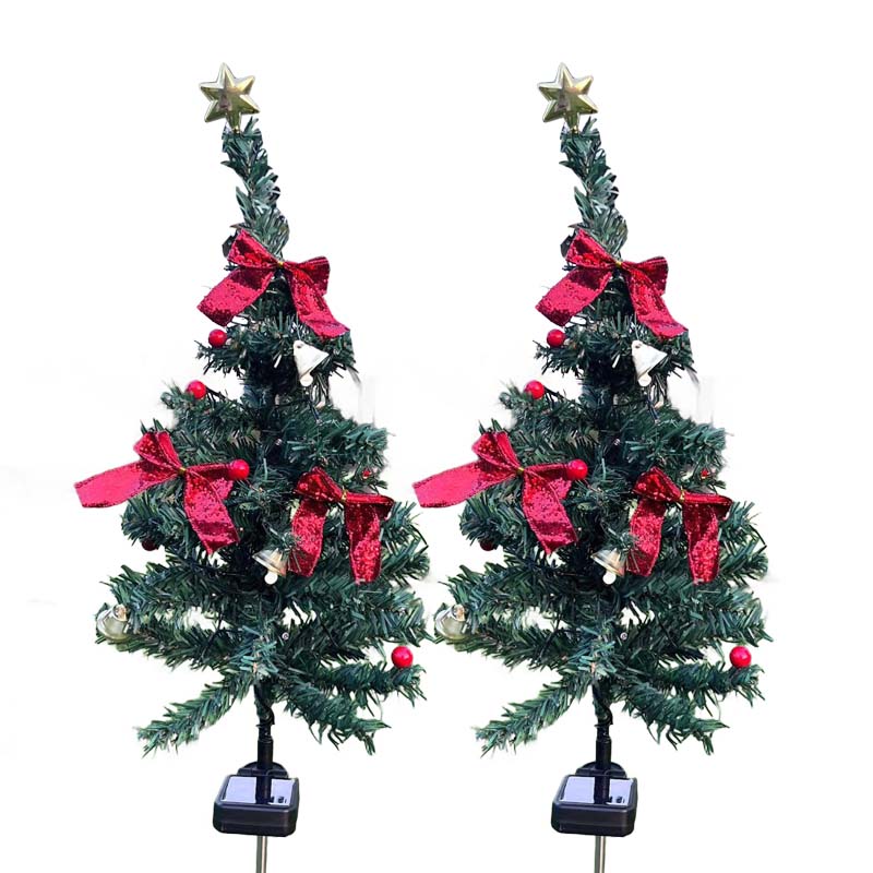 Rynx | Solar-powered, waterproof Christmas tree decorative lights for outdoor use