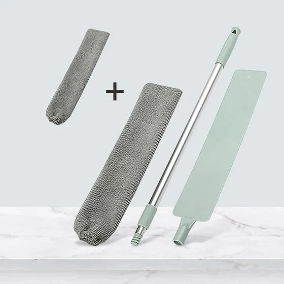 Rynx | Multi-functional telescopic microfiber dust brush crevice mop