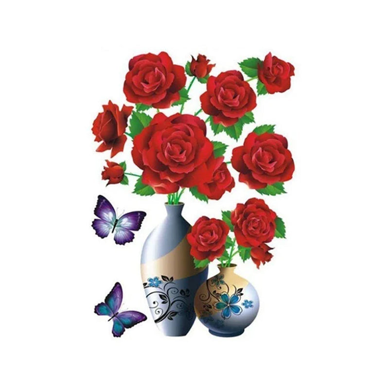 Rynx | DIY Plant Vase Three-Dimensional Wall Stickers