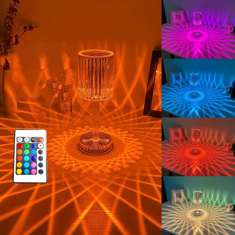 Rynx | Touch Control Gatsby Crystal Lamp 16 Colors Remote Control