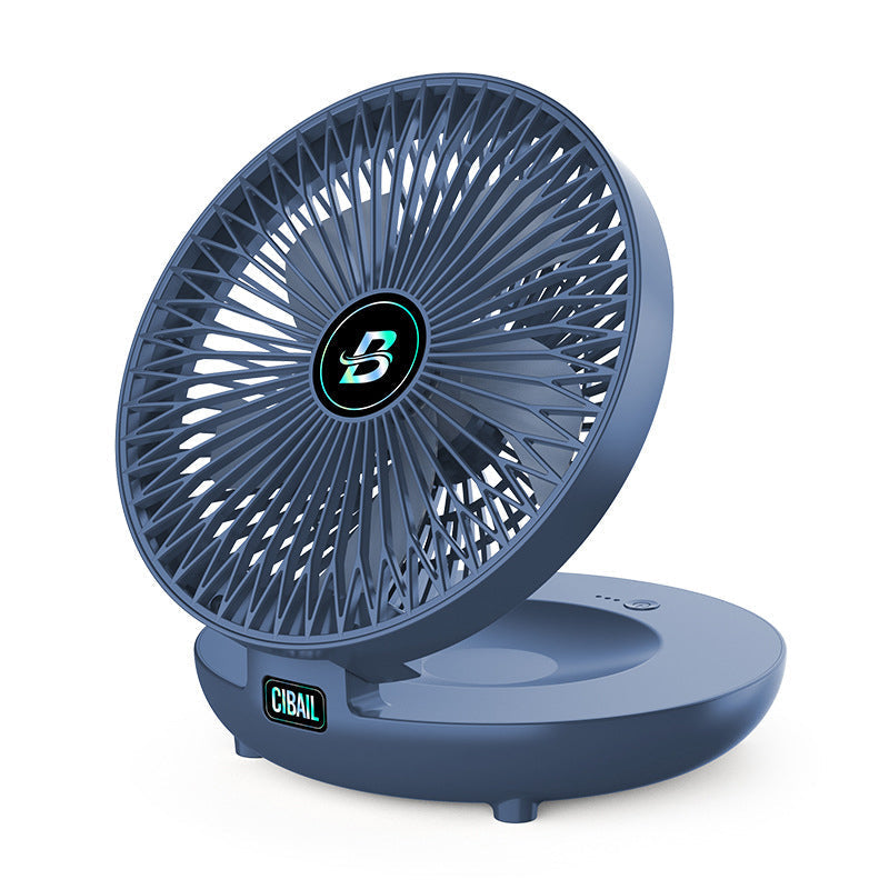 Rynx | Portable Mini Desk Fan, USB Rechargeable Adjustable Wall Fan