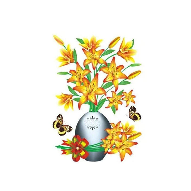 Rynx | DIY Plant Vase Three-Dimensional Wall Stickers