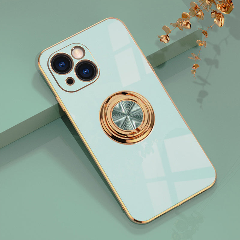 Rynx | Plated iPhone Case with Ring