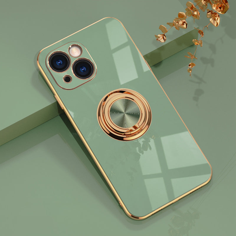 Rynx | Plated iPhone Case with Ring