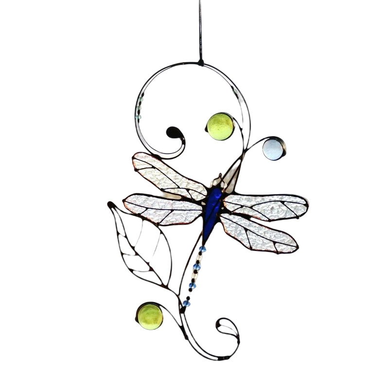 Rynx | Stained Glass Window Decoration Monarch Butterfly