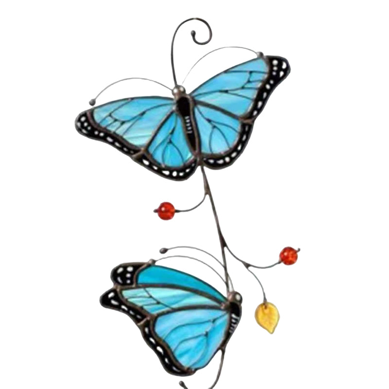 Rynx | Stained Glass Window Decoration Monarch Butterfly