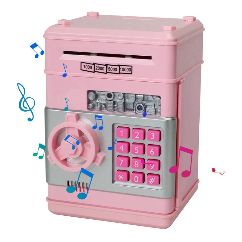 Rynx | Children's piggy bank with combination lock
