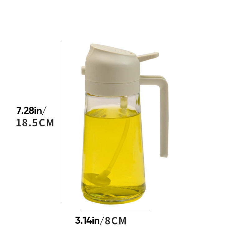 Rynx | 2-In-1 Glass Oil Spray and Dispenser