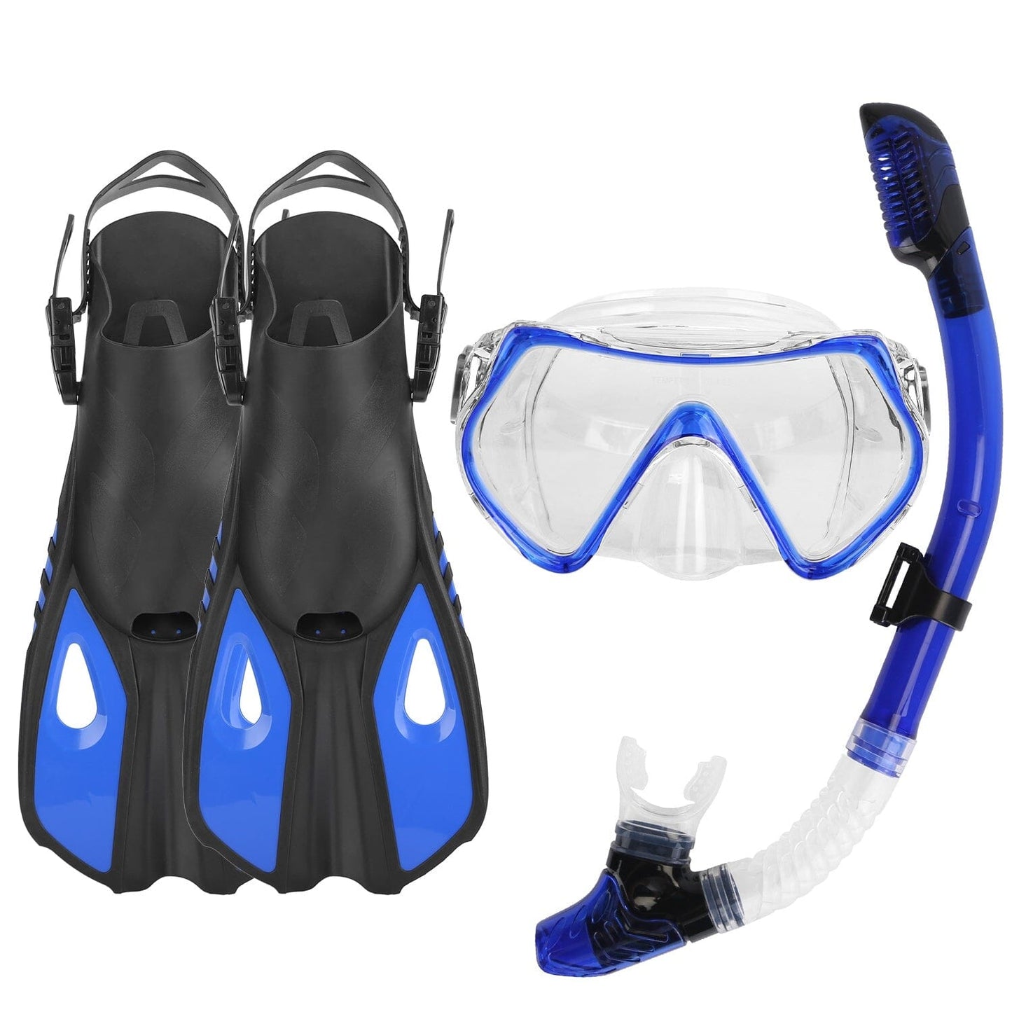Rynx | Snorkeling Gear Mask Fins Set with Adjustable Swim Fins