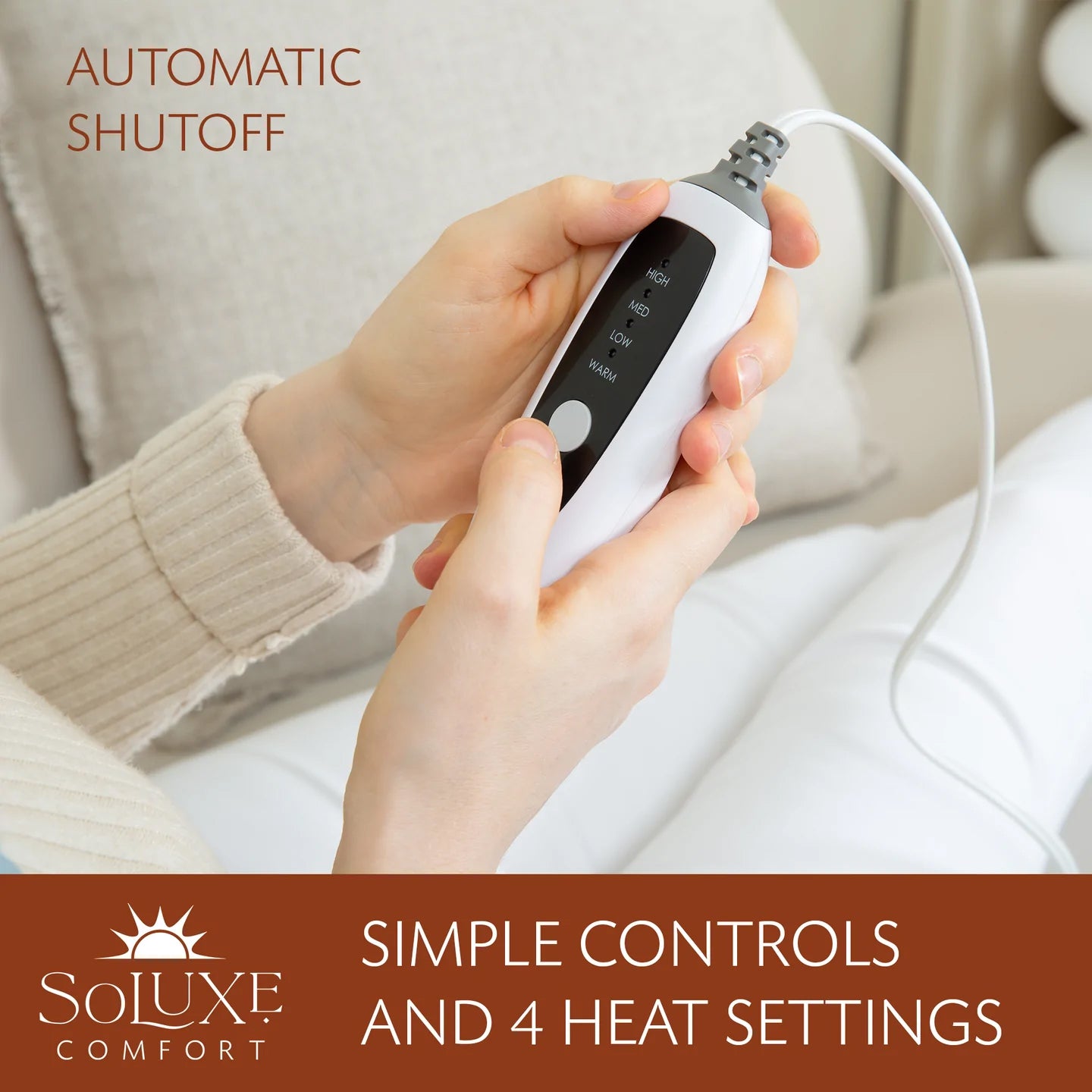 Rynx | Soluxe Comfort Weighted Neck and Shoulder Heating Mat