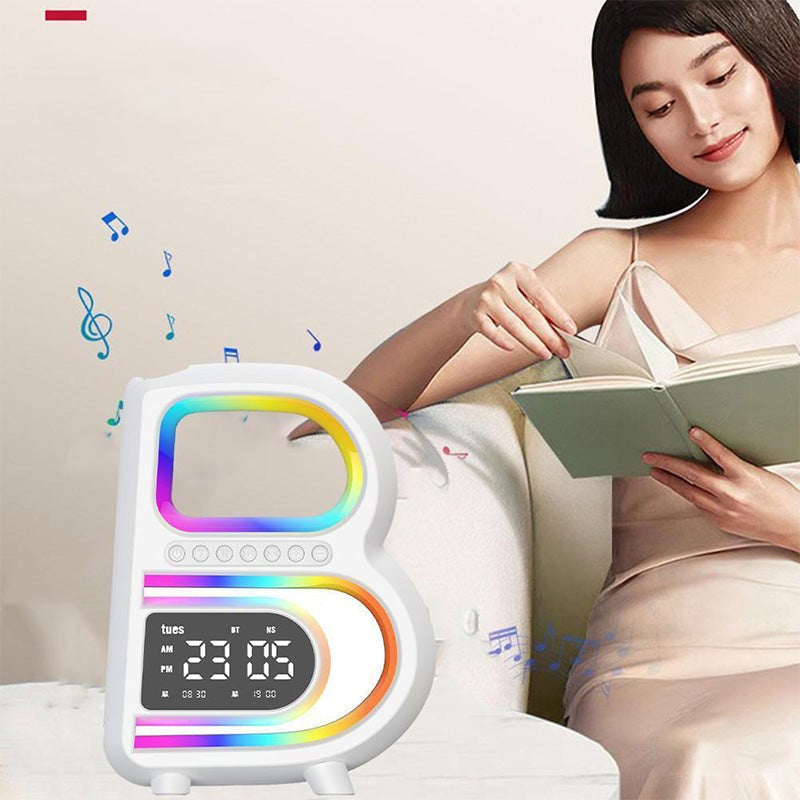 Rynx | BeatGlow - Intelligent alarm clock with RGB light and wireless speaker