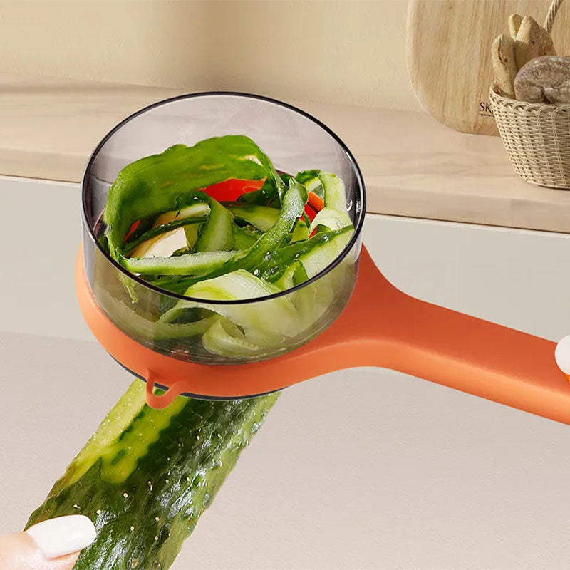 Rynx | Peely - Multifunctional Peeler with Collection Container for Residues