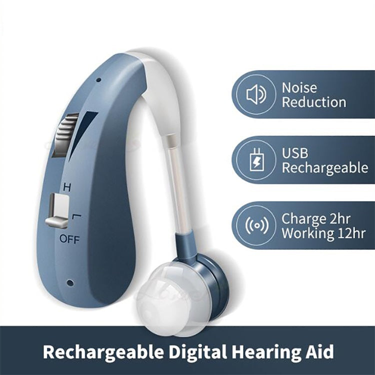 RYNX | Usb Rechargeable Bluetooth Hearing Aid Headphones For Seniors