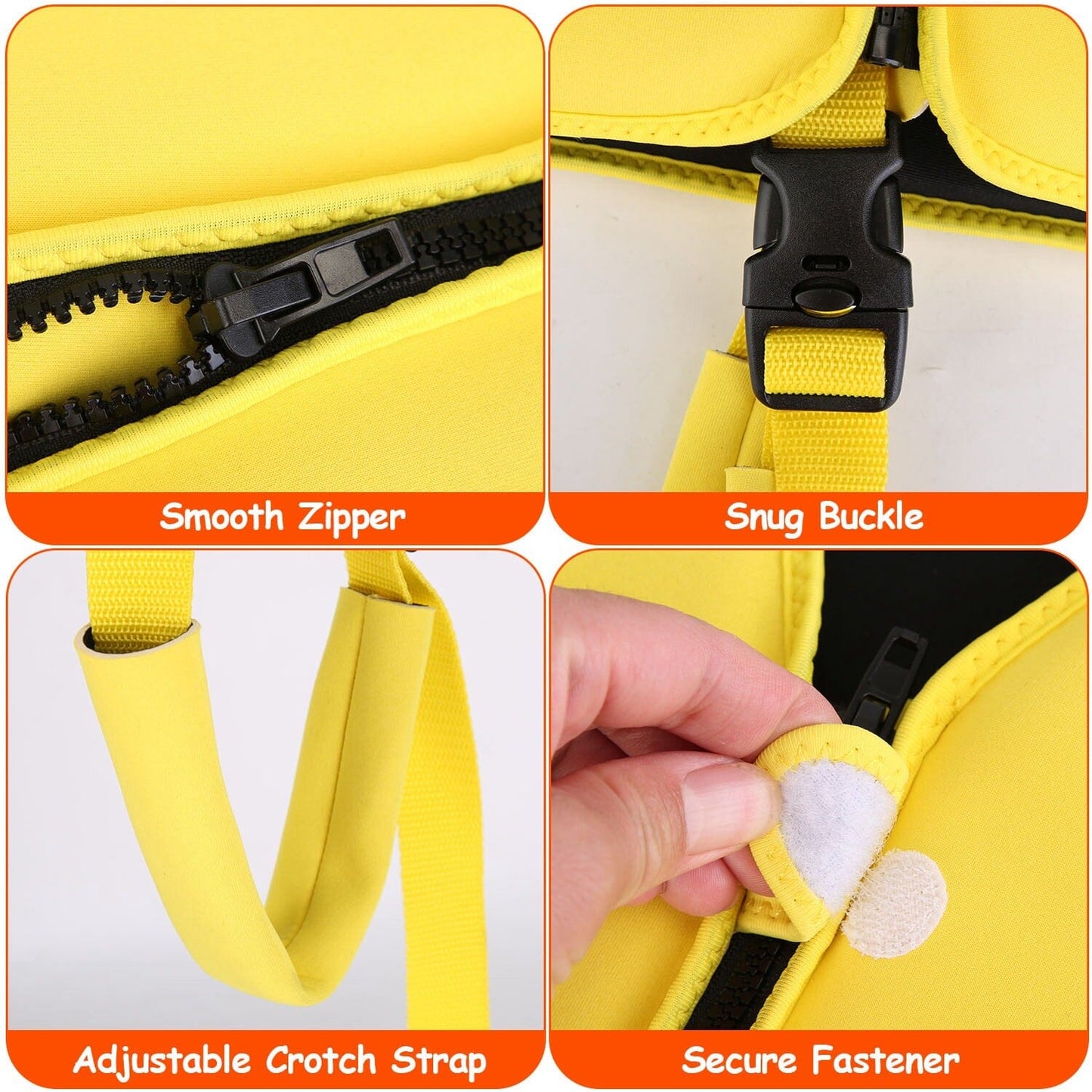 Rynx | Swim Vest for Kids Float Jacket with Adjustable Crotch Strap