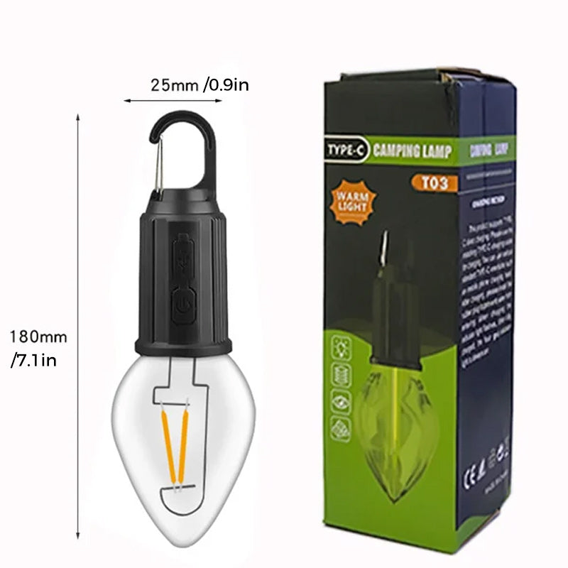 Rynx | Retro New Outdoor Camping Type-C Charging Lightbulb