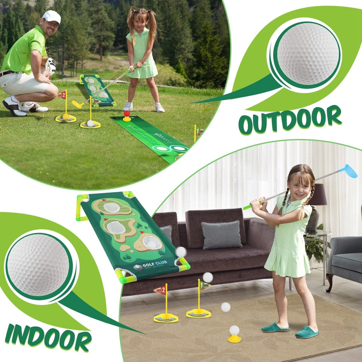 Rynx | Toddler Golf Club Playset