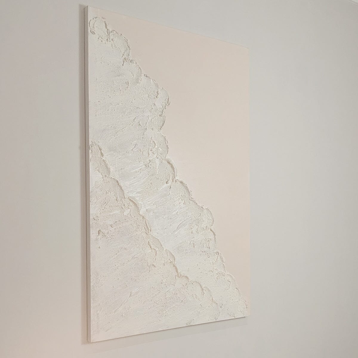 Rynx | Toulouse Neutral Beach Wavy Textured Canvas Wall Art