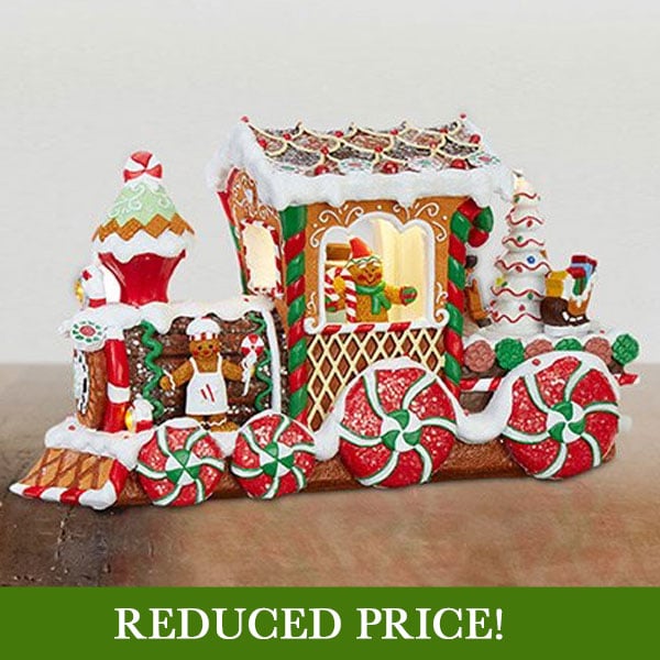 Rynx | Musical Illuminated Gingerbread Locomotive