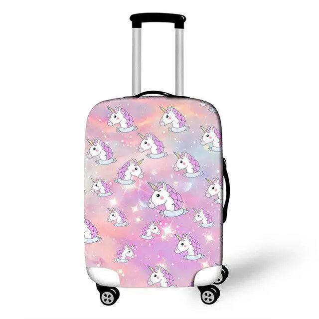 Rynx | Travel in Style: Creative Neoprene XL Luggage Cover with Airplane Pattern