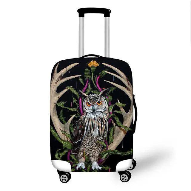 Rynx | Travel in Style: Creative Neoprene XL Luggage Cover with Airplane Pattern