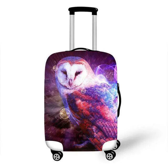 Rynx | Travel in Style: Creative Neoprene XL Luggage Cover with Airplane Pattern