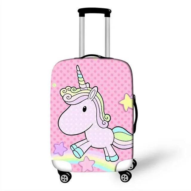 Rynx | Travel in Style: Creative Neoprene XL Luggage Cover with Airplane Pattern