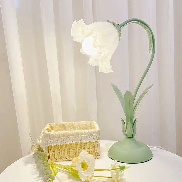 Rynx | FloraFlex Adjustable Vintage Flower Table Lamp | Elegant Design | Dimmable Light for Home