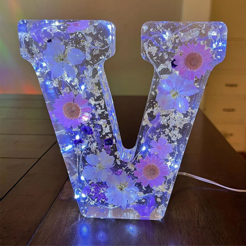 Rynx | Flower Letters Night Light V