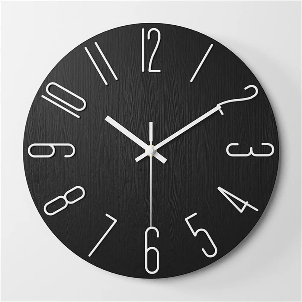 Rynx | Modern Minimalist Wall Clock - Stylish - Functional - Timepiece Design