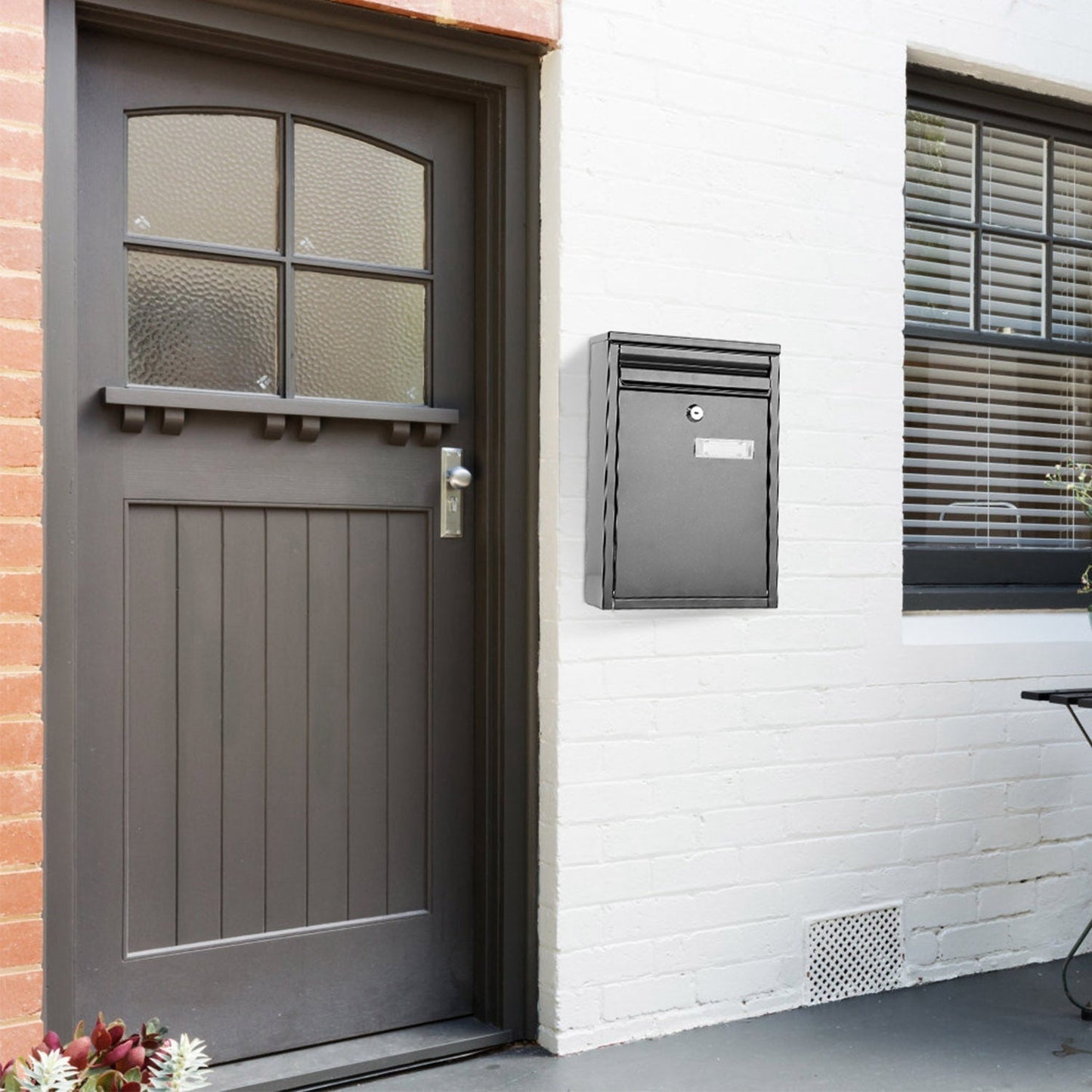 Rynx | Wall-mounted mailbox lockable galvanized iron mail box