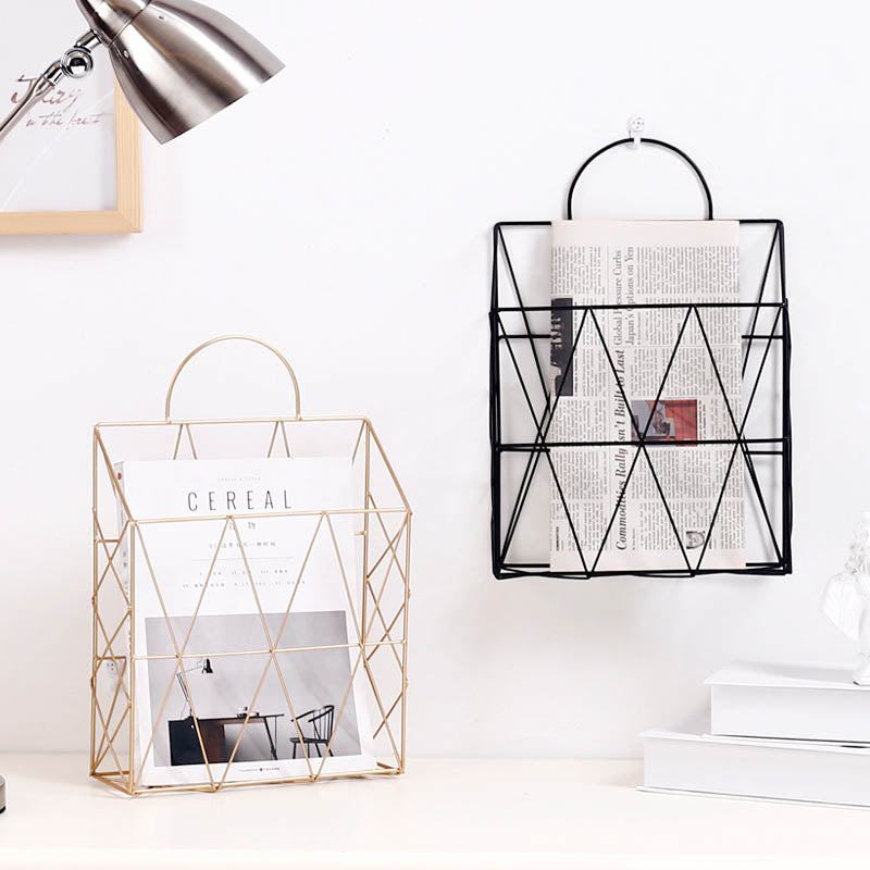 Rynx Nordic Geometry Wall Hanging Paper Holder