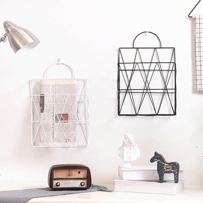 Rynx Nordic Geometry Wall Hanging Paper Holder
