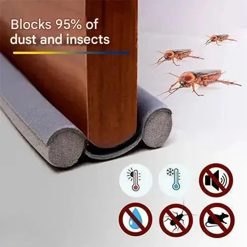 Rynx | Adjustable Door Stopper – Seals gaps to block dust and pests