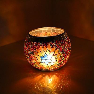 Rynx | Mosaic tealight holder