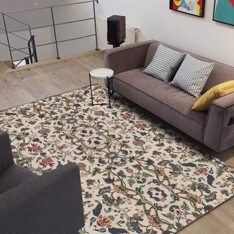 Rynx | Botanical print rug