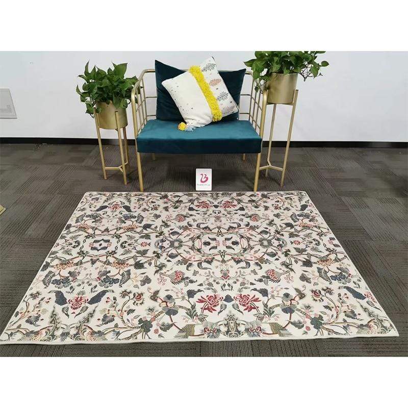 Rynx | Botanical print rug