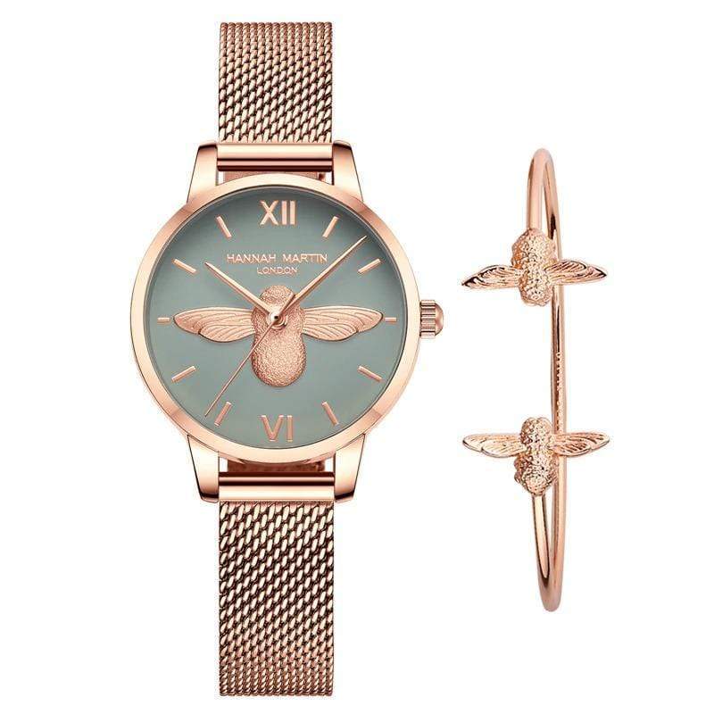 RYNX | Queen Bee Women's Watch and Bracelet Set