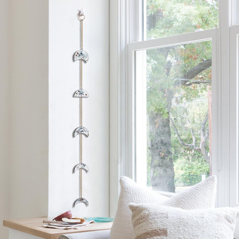 Rynx | Moon phase heavenly wall hanging pendant