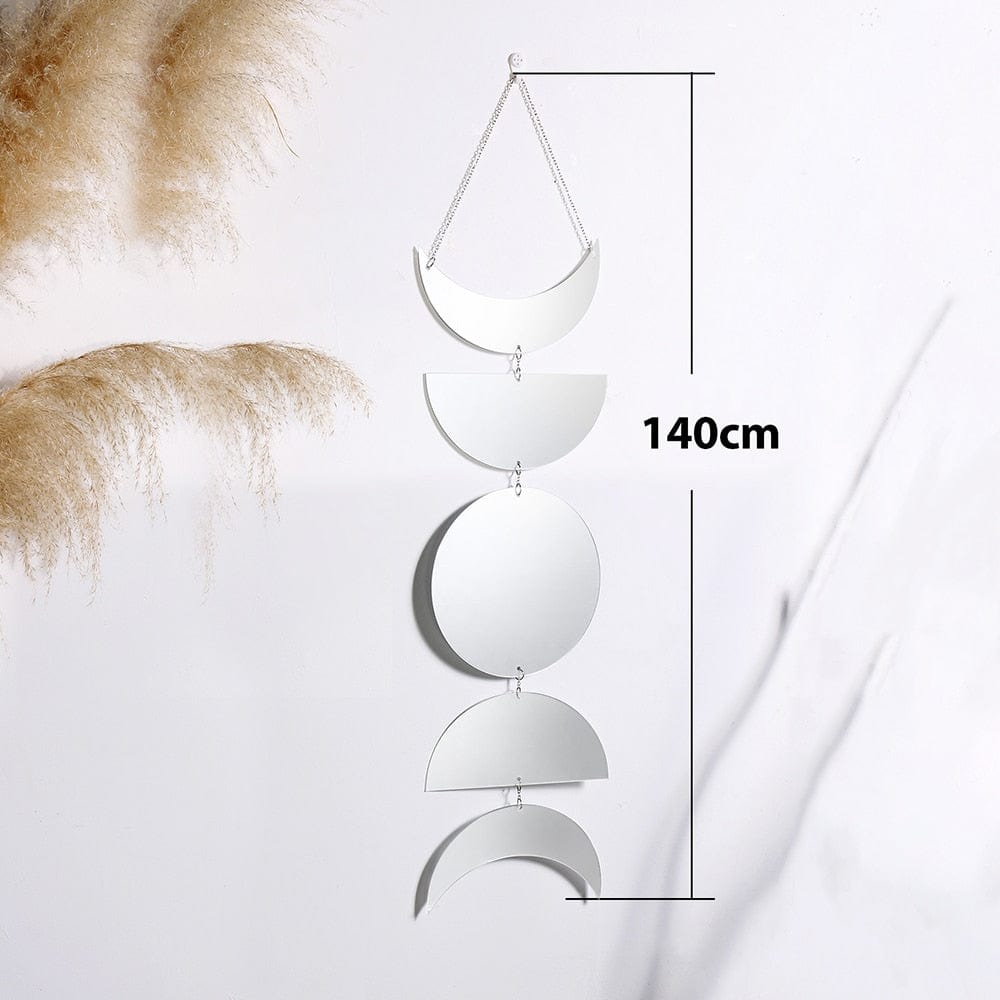 Rynx | Moon Phase Mirror Wall Hanging