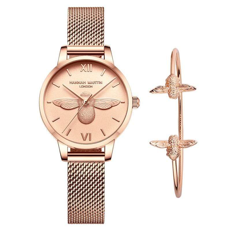 RYNX | Queen Bee Women's Watch and Bracelet Set