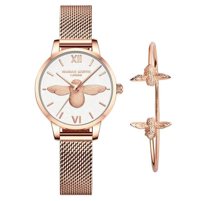 RYNX | Queen Bee Women's Watch and Bracelet Set