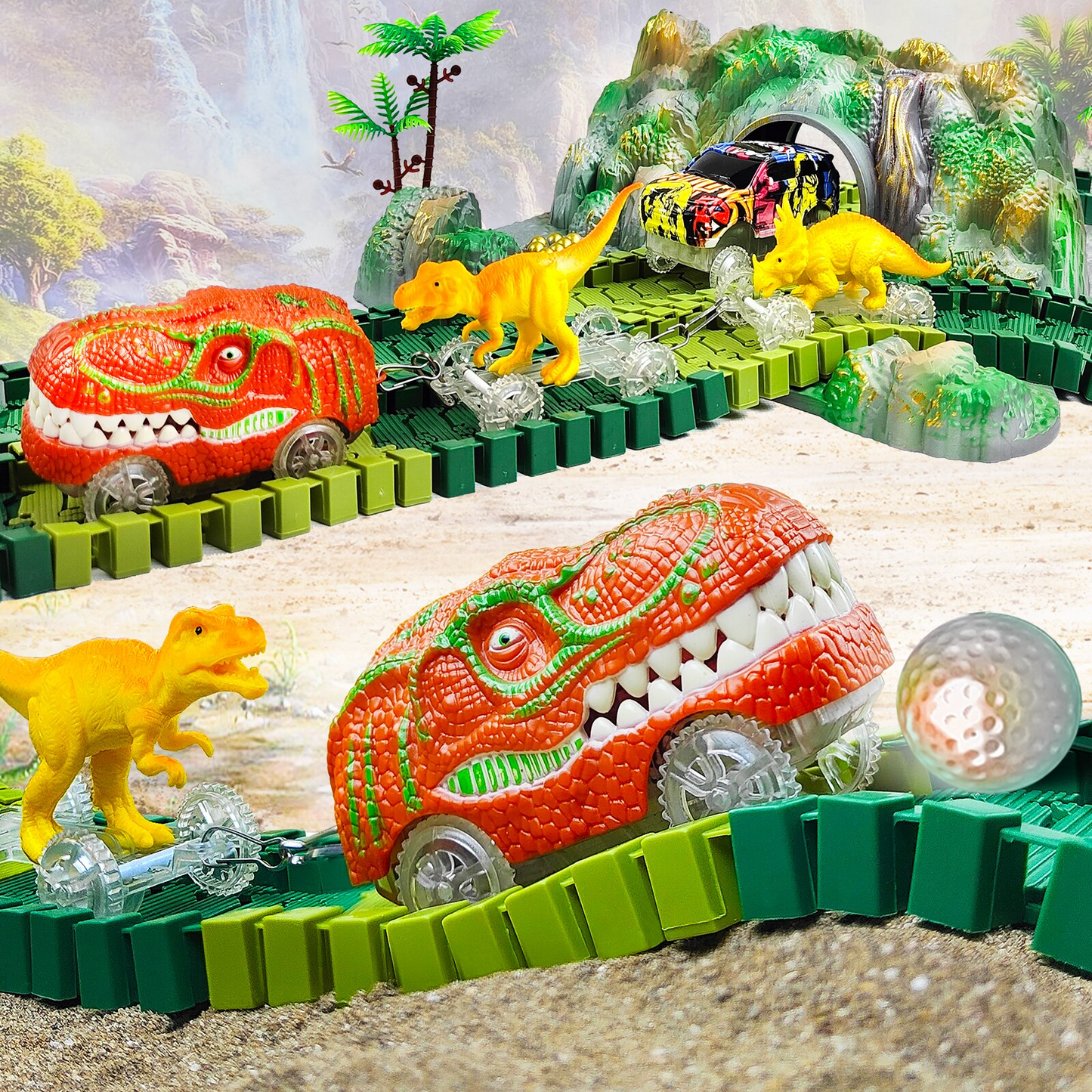 RYNX | Dinosaur Train Set | Interactive Play Set for Children